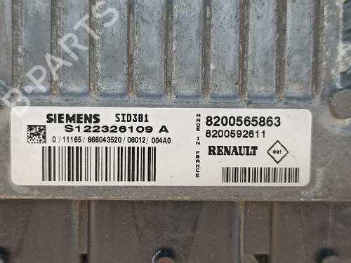 Engine control unit (ECU) RENAULT MEGANE II Saloon (LM0/1_) 1.5 dCi (LM1E) | BP19322253M57 