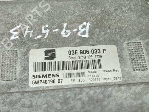 Engine control unit (ECU) SEAT IBIZA III (6L1) 1.2 | BP19525163M57 