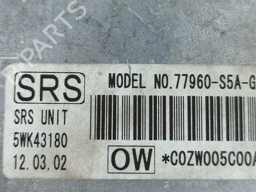 ECU airbags HONDA CIVIC VII Saloon (ES, ET) 1.4 (ES4) | BP19519942M53 