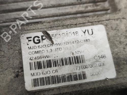 Engine control unit (ECU) OPEL COMBO Box Body/MPV 1.3 CDTI 16V | BP19695114M57 