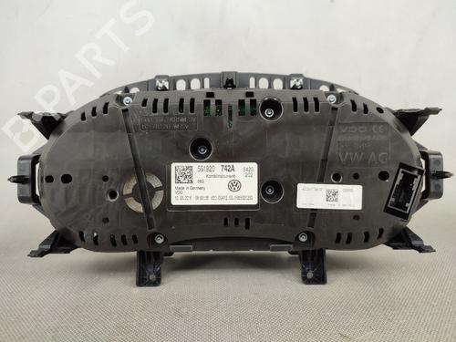 Instrument cluster VW GOLF VII (5G1, BQ1, BE1, BE2) 1.4 TGI CNG | BP19699994C47 