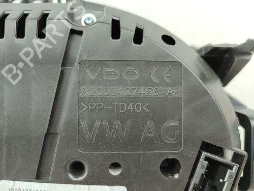 Instrument cluster VW GOLF VII (5G1, BQ1, BE1, BE2) 1.4 TGI CNG | BP19699994C47 
