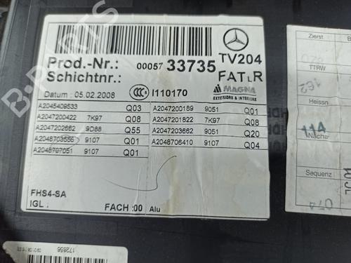 Other MERCEDES-BENZ C-CLASS (W204) C 220 CDI (204.008) | BP20143311O1 