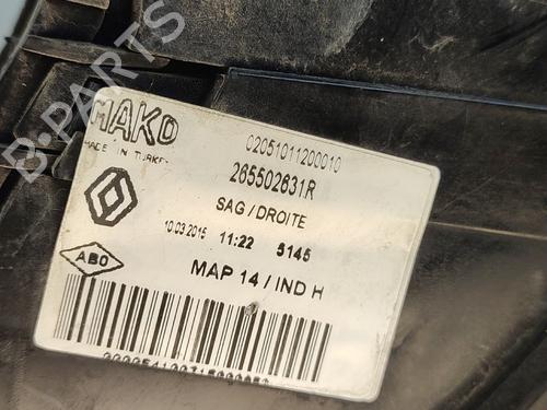 Right taillight RENAULT CLIO IV (BH_) 1.5 dCi 90 | BP20127792C35 