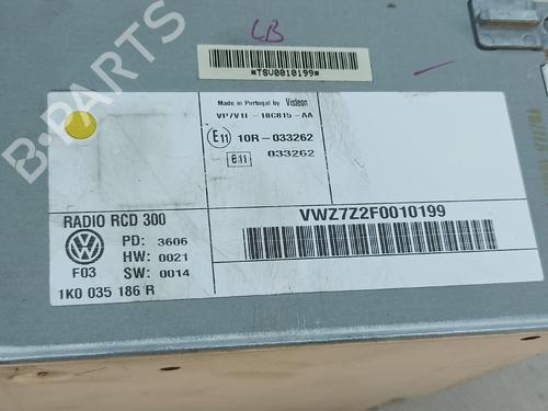 Radio VW GOLF V (1K1) 1.6 | BP20160231E6 