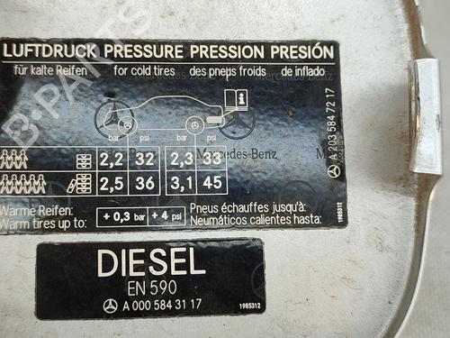 Fuel flap MERCEDES-BENZ C-CLASS T-Model (S203) C 220 CDI (203.208) | BP20227045C131 