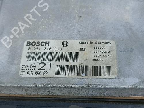Engine control unit (ECU) PEUGEOT 406 (8B) 2.0 HDI 110 | BP20657397M57