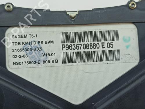 Instrument cluster PEUGEOT 307 SW (3H) 1.4 HDi 70 | BP20701799C47 