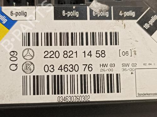 Switch MERCEDES-BENZ S-CLASS (W220, V220) S 500 4-matic (220.084, 220.184) | BP6822789I30 