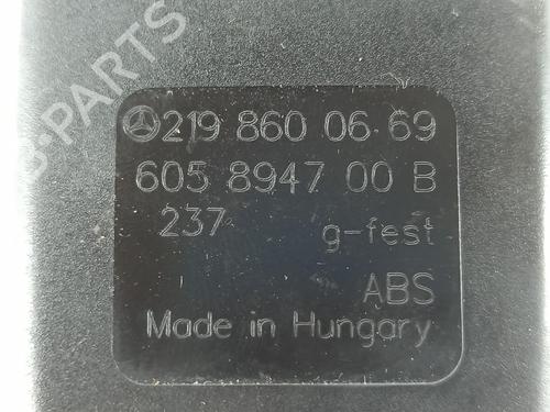 Seat buckle MERCEDES-BENZ CLS (C219) CLS 320 CDI (219.322) | BP21557680I32 