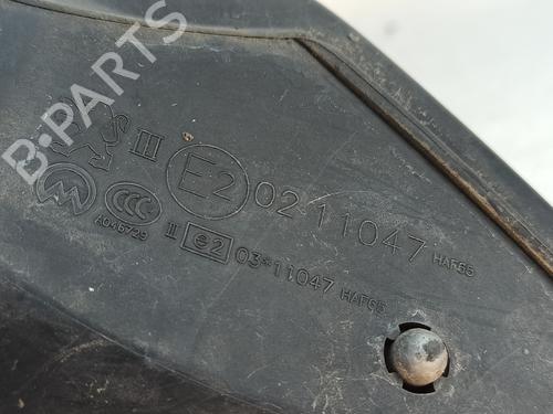 Right mirror PEUGEOT 208 I (CA_, CC_) 1.6 HDi | BP22405427C27 