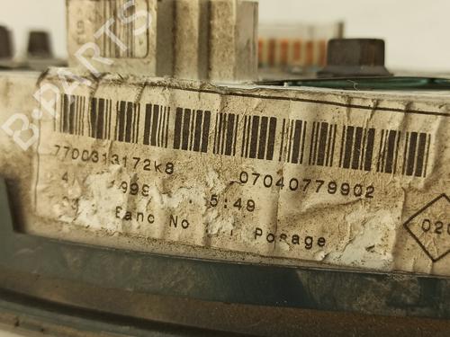 Instrument cluster RENAULT KANGOO (KC0/1_) D 55 1.9 (KC0D) | BP22559687C47 