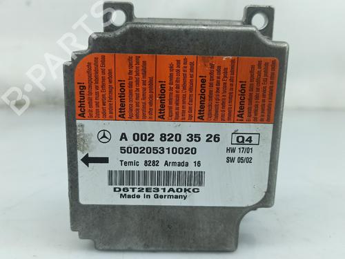 Used ECU airbags MERCEDES-BENZ E-CLASS (W211) E 270 CDI (211.016) (177 hp) 22416005