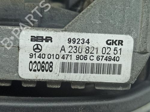 Heater blower motor MERCEDES-BENZ E-CLASS (W211) E 270 CDI (211.016) | BP22416024M62