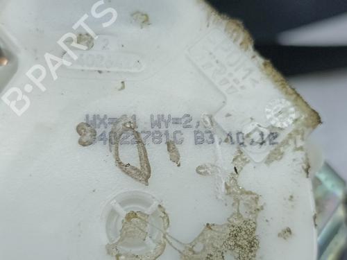 Rear right seatbelt FIAT 500 (312_) 1.2 (312AXA1A) | BP22568812I28