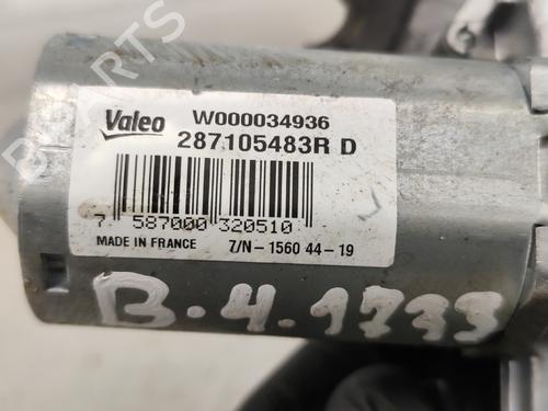 Rear wiper motor RENAULT CLIO IV (BH_) 1.5 dCi 75 | BP23033392M102 