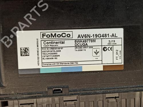 Engine control unit (ECU) FORD FOCUS III Turnier 1.6 TDCi | BP23111261M57