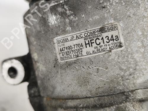 AC compressor MERCEDES-BENZ A-CLASS (W169) A 200 CDI (169.008, 169.308) | BP23193051M34 