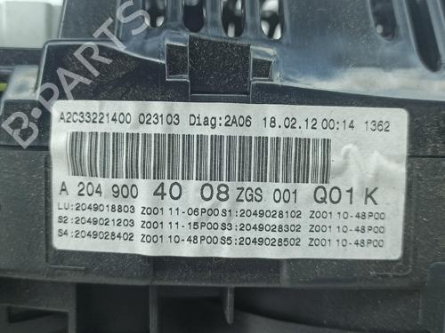 Instrument cluster MERCEDES-BENZ C-CLASS (W204) C 180 CDI (204.000) | BP23244646C47 