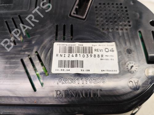 Instrument cluster RENAULT MEGANE III Grandtour (KZ0/1) 1.5 dCi (KZ09, KZ0D, KZ1G, KZ29, KZ14, KZ1W, KZ10, KZ1F,... | BP22968725C47 