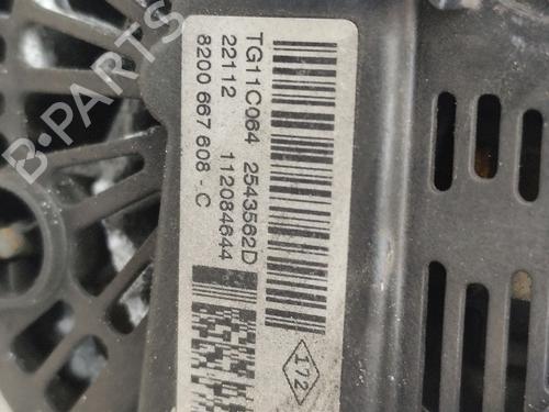 Alternator NISSAN ALMERA II (N16) 1.5 dCi | BP23528726M7 
