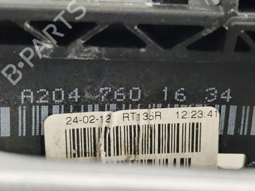 Rear right exterior door handle MERCEDES-BENZ C-CLASS (W204) C 180 CDI (204.000) | BP23244643C130 