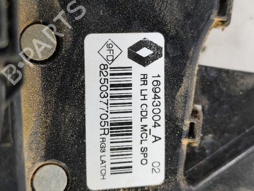 Rear left lock RENAULT SCÉNIC IV (J9_) 1.5 dCi 110 | BP24211446C100 