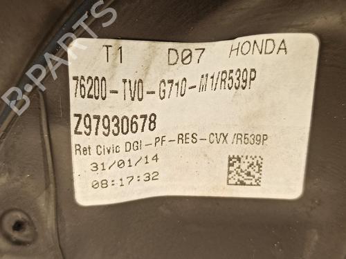 Right mirror HONDA CIVIC IX Tourer (FK) 1.6 i-DTEC (FK3) | BP24299390C27