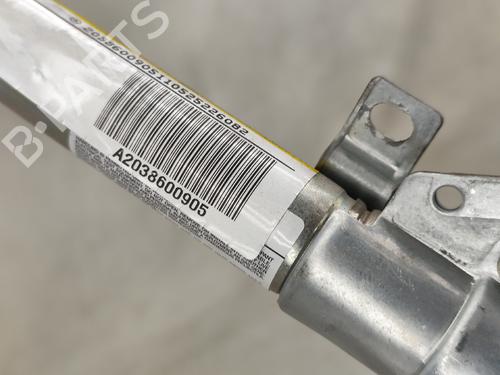 Left curtain airbag MERCEDES-BENZ C-CLASS (W203) C 200 Kompressor (203.042) | BP24645081C11 