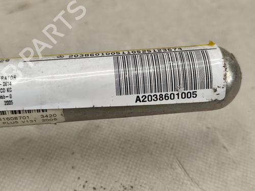 Right curtain airbag MERCEDES-BENZ C-CLASS (W203) C 200 Kompressor (203.042) | BP24645080C12 