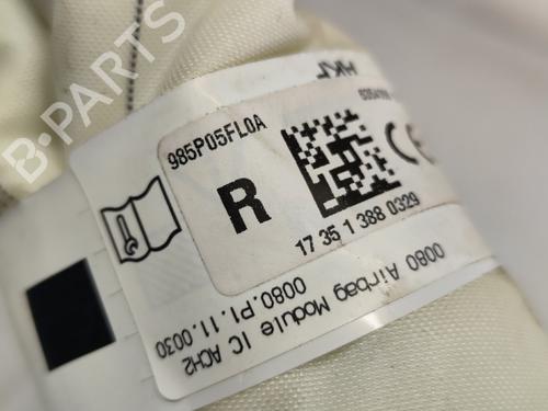 Right curtain airbag NISSAN MICRA V (K14) 1.5 DCI | BP24613586C12 