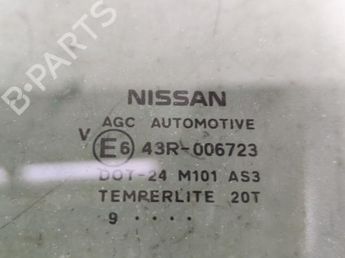 Rear left door window NISSAN QASHQAI I (J10, NJ10) 2.0 | BP25285132C20 