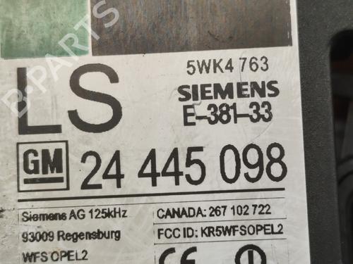 Ignition barrel OPEL ZAFIRA A MPV (T98) 2.0 DTI 16V (F75) | BP25148114M48