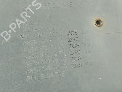 Front bumper MERCEDES-BENZ VITO / MIXTO Van (W639) 113 CDI (639.601, 639.603, 639.605) | BP25289373C7