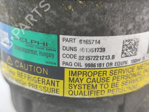AC compressor OPEL TIGRA TwinTop (X04) 1.8 (R97) | BP25792780M34 