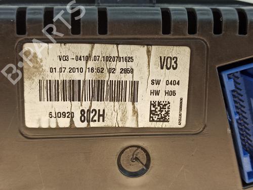 Instrument cluster SEAT IBIZA IV (6J5, 6P1) 1.2 TDI | BP25922491C47 