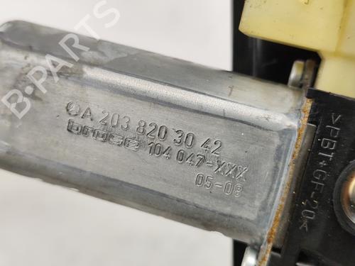 Rear right window mechanism MERCEDES-BENZ C-CLASS (W203) C 200 Kompressor (203.042) | BP25922529C25 