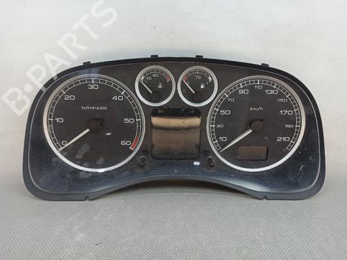 Instrument cluster PEUGEOT 307 (3A/C) 1.6 HDi 110 9647538480