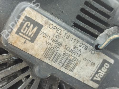 Alternator OPEL MERIVA A MPV (X03) 1.3 CDTI (E75) | BP26218955M7