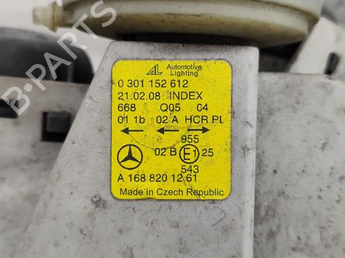 Right headlight MERCEDES-BENZ A-CLASS (W168) A 170 CDI (168.008) | BP26675687C29 