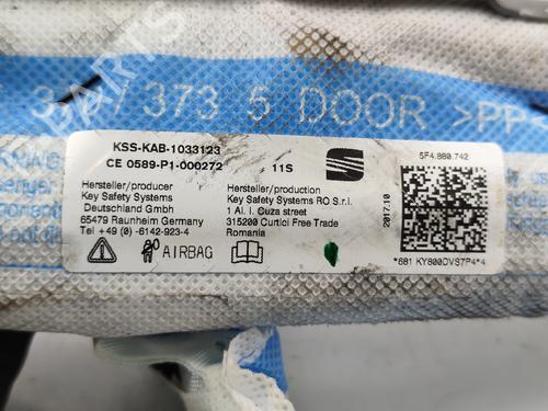 Right curtain airbag SEAT LEON (5F1) 1.4 TSI | BP26662298C12 