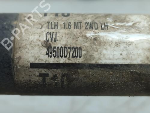 Left front driveshaft KIA SPORTAGE IV (QL, QLE) 1.6 GDI | BP27737631M38 