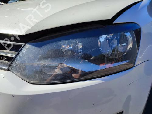 Used Left headlight VW POLO V (6R1, 6C1) 1.2 (60 hp) 27739212