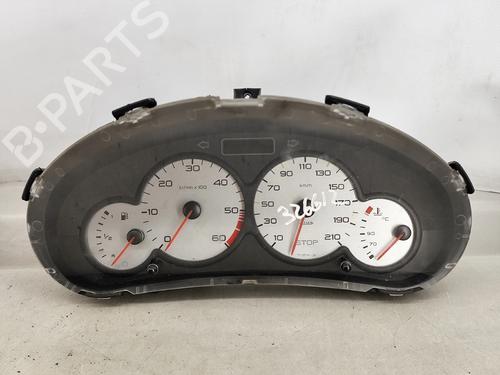 Used Instrument cluster PEUGEOT 206 SW (2E/K) 1.4 HDi (68 hp) 25123874