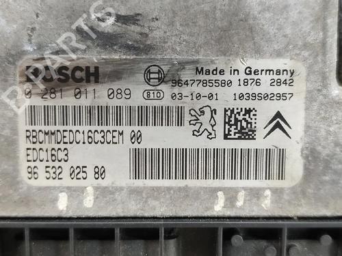 Engine control unit (ECU) PEUGEOT 206 SW (2E/K) 1.4 HDi | BP25123864M57 