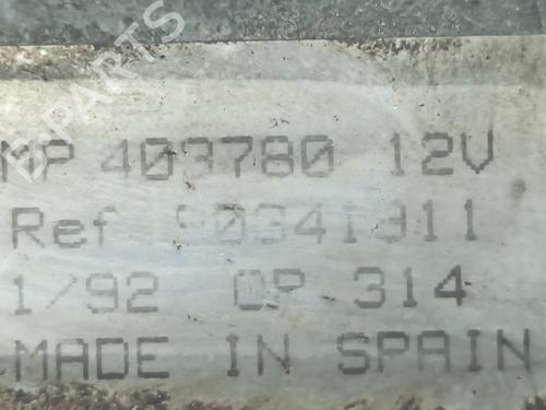 Rear wiper motor OPEL ASTRA F Saloon (T92) 1.7 TDS (F19, M19) | BP27739857M102 
