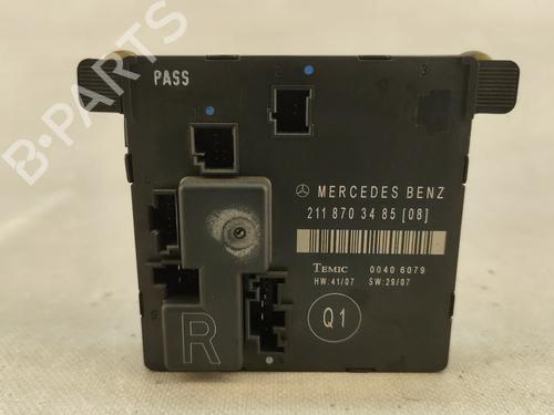 Electronic module MERCEDES-BENZ E-CLASS (W211) E 280 CDI (211.020) 2118703485