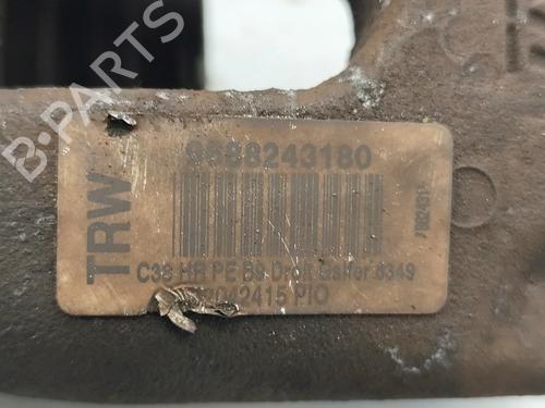 Right rear brake caliper PEUGEOT PARTNER Tepee 1.6 HDi | BP27744167M106 