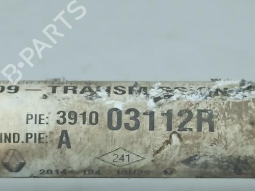 Right front driveshaft RENAULT MEGANE III Grandtour (KZ0/1) 1.5 dCi (KZ09, KZ0D, KZ1G, KZ29, KZ14, KZ1W, KZ10, KZ1F,... | BP27743799M39 