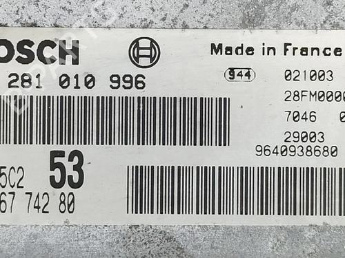 Engine control unit (ECU) CITROËN XSARA PICASSO (N68) 2.0 HDi | BP27931927M57 